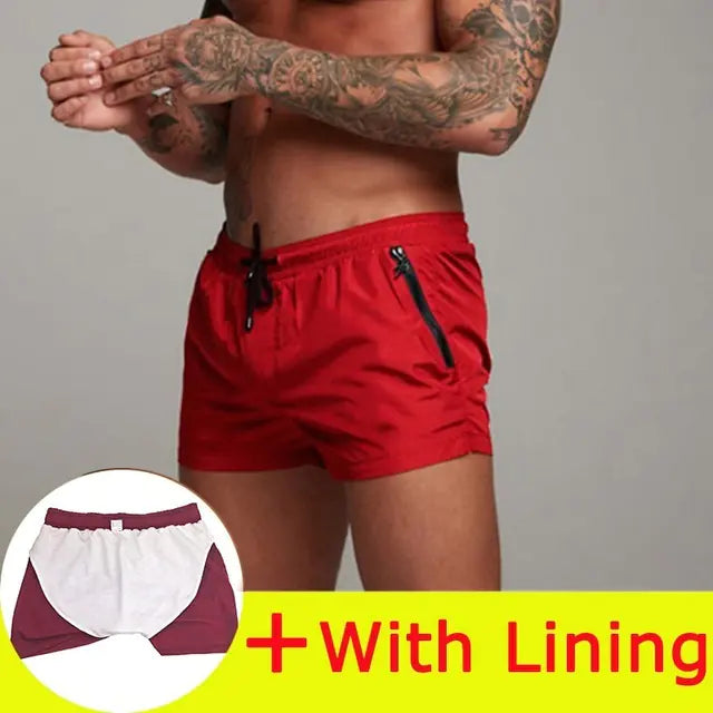 Men's Trendy Beach Swim Trunks