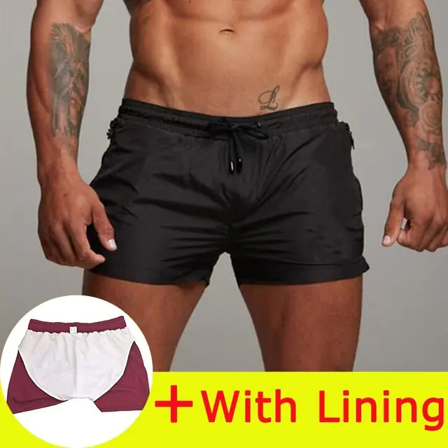 Men's Trendy Beach Swim Trunks