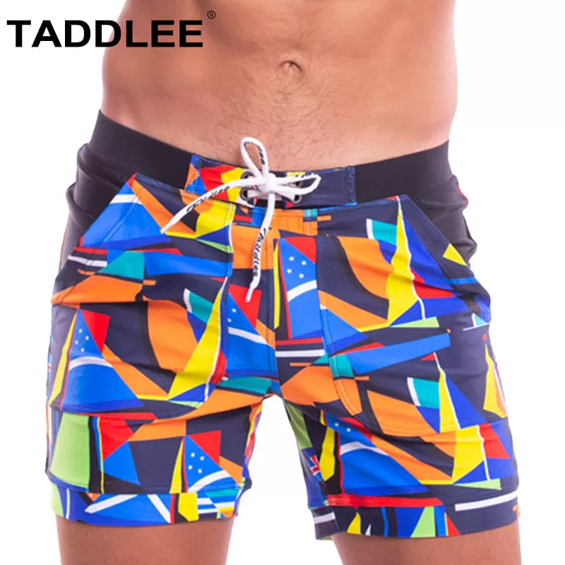 TADDLEE Swim Shorts, Quick-Dry Trunk Swimwear