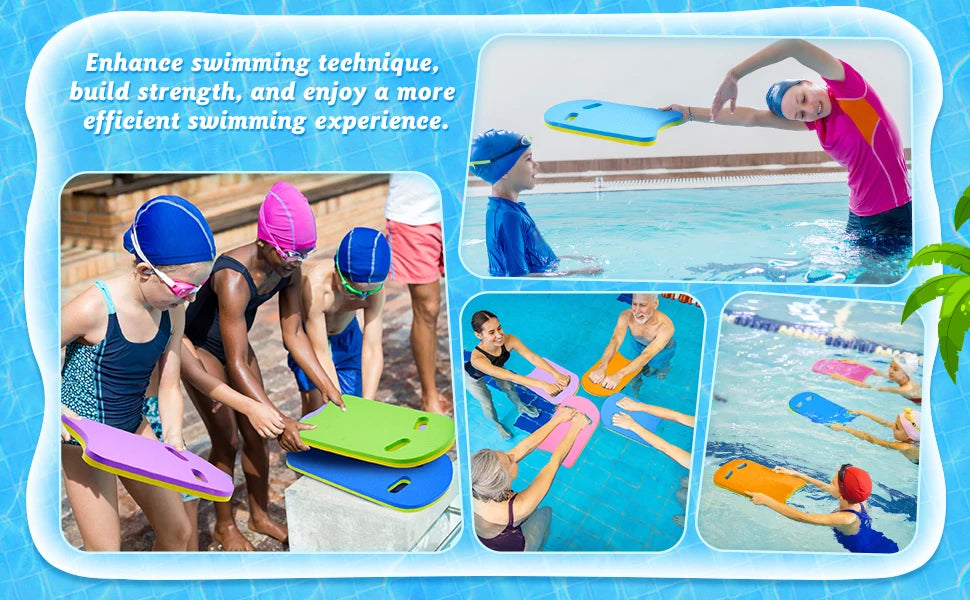 Swimming Training Kick Board U Design Summer Aid Float Equipment Suitable for Children and Adults Swimming Pool Accessories