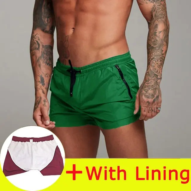 Men's Trendy Beach Swim Trunks