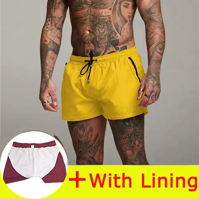 Men's Trendy Beach Swim Trunks