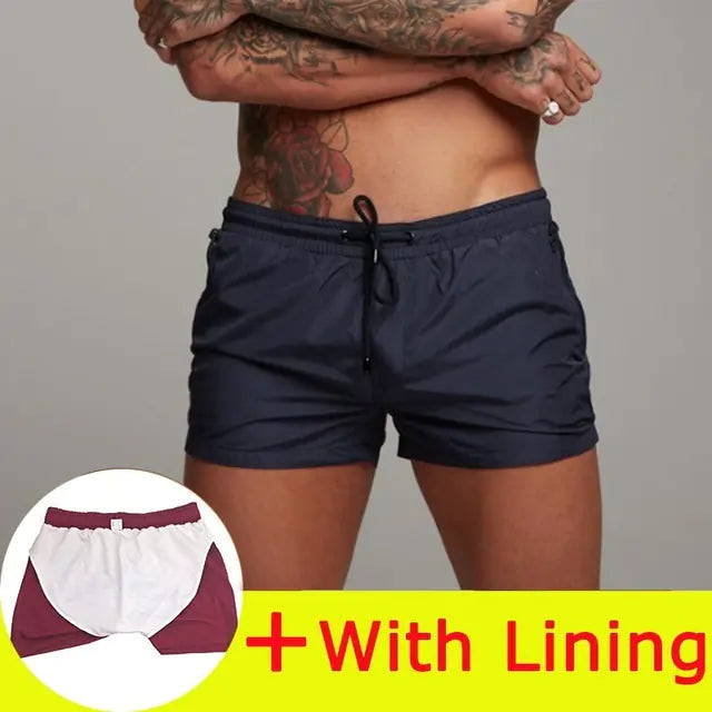 Men's Trendy Beach Swim Trunks