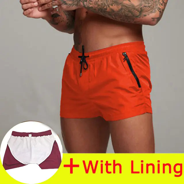 Men's Trendy Beach Swim Trunks
