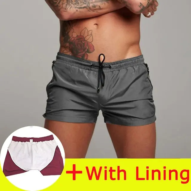 Men's Trendy Beach Swim Trunks