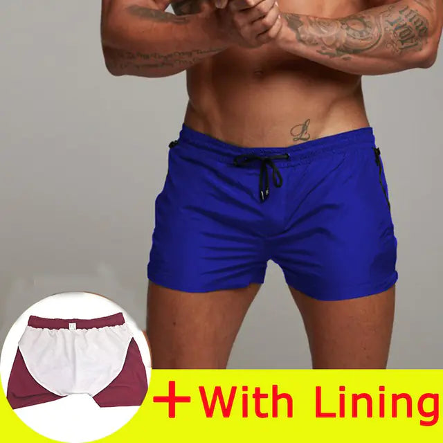 Men's Trendy Beach Swim Trunks