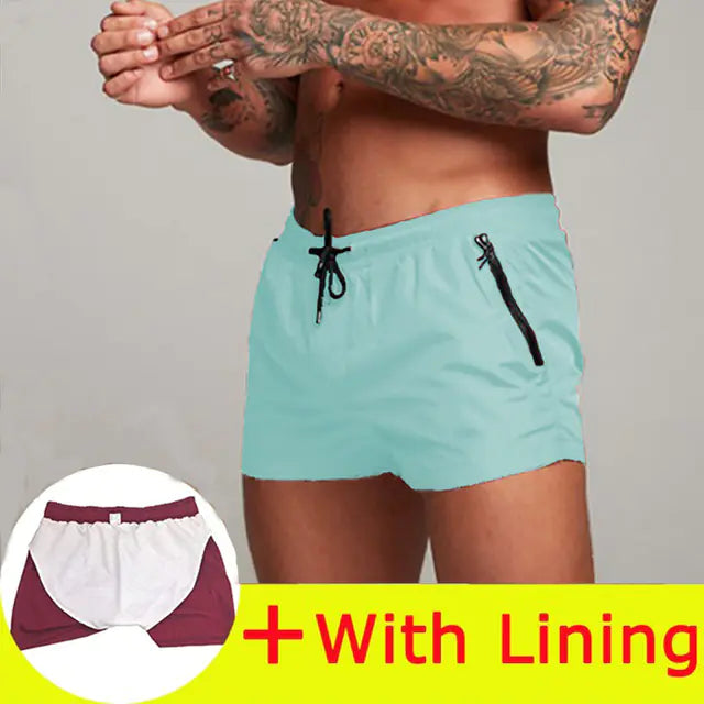 Men's Trendy Beach Swim Trunks