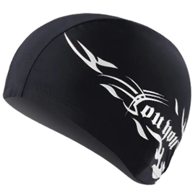 Adjustable Spandex Swimming Cap for Long Hair