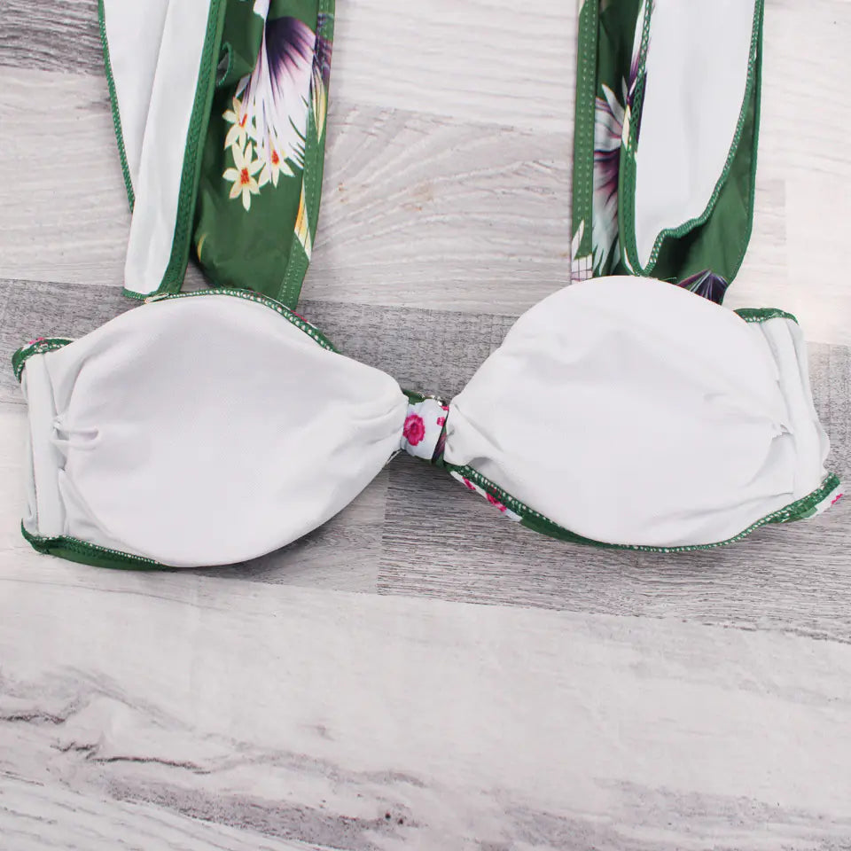 Floral Two-Piece Swimwear Collection