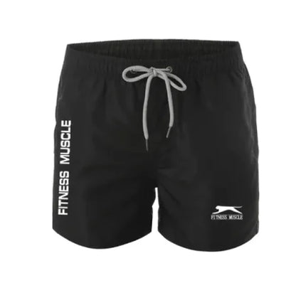 Fitness muscle swim trunks