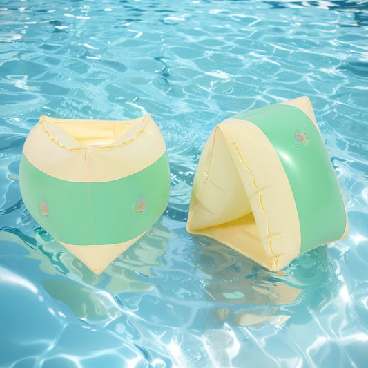 Swimming Arm Ring Inflatable Pool Float Sleeve PVC Arm Floaties Water Play Equipment Swim Arm Bands for Kids Boys Girls