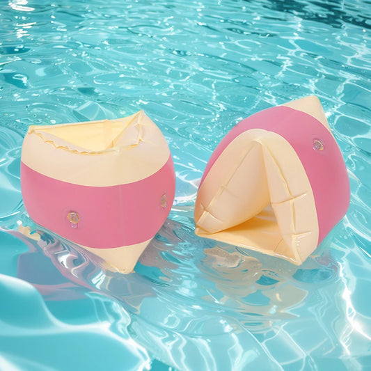 Swimming Arm Ring Inflatable Pool Float Sleeve PVC Arm Floaties Water Play Equipment Swim Arm Bands for Kids Boys Girls