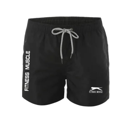 Fitness muscle swim trunks