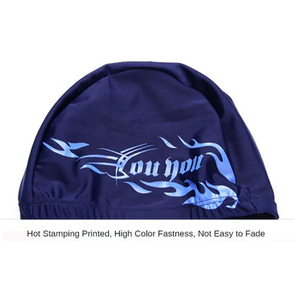 Adjustable Spandex Swimming Cap for Long Hair