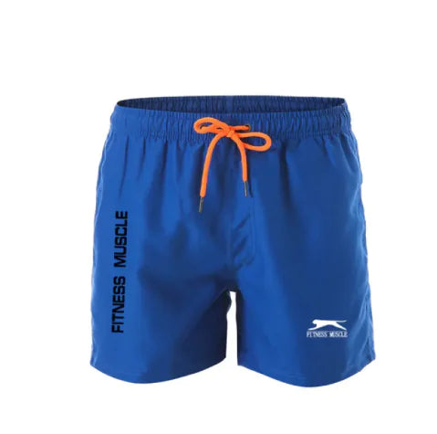Fitness muscle swim trunks