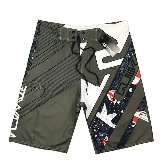 Sleek Surfer Swim Trunks