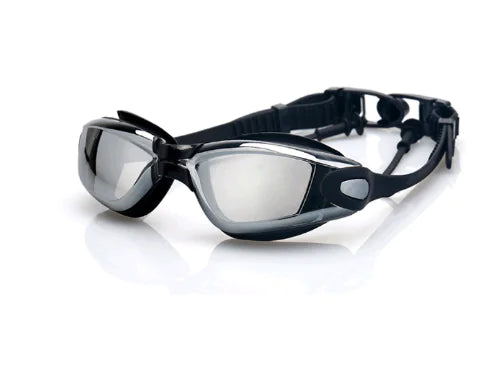 Unisex Anti-Fog Waterproof Swimming Goggles Large Frame