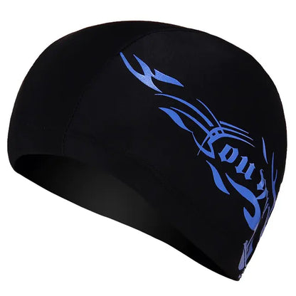 Adjustable Spandex Swimming Cap for Long Hair
