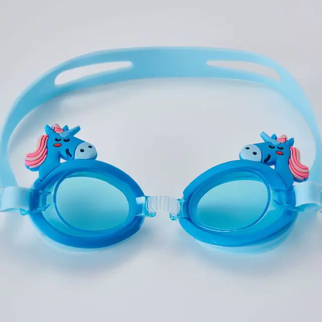 Cute Cartoon Anti-Fog Children's Swimming Goggles