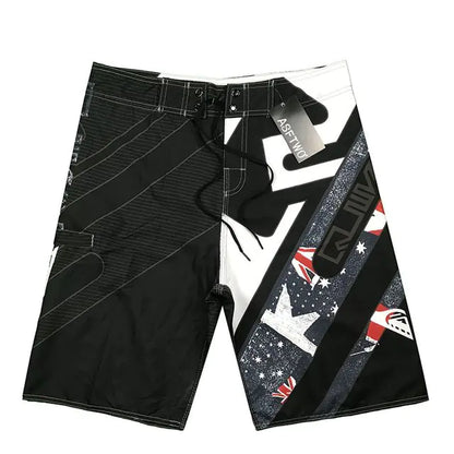 Sleek Surfer Swim Trunks
