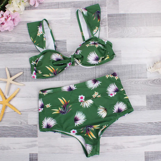 Floral Two-Piece Swimwear Collection