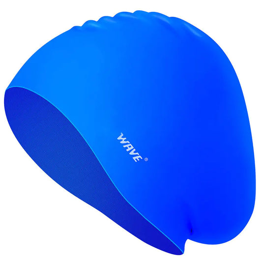 Fashionable Waterproof Silicone Swimming Cap for Long Hair